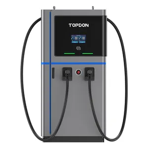 Topdon Wall Mounted Ev Power Module Display 120kw Dc Car Fast Charger Electric Vehicle Charging Station Powerbank With Battery