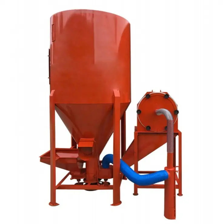 Anyang ainuok Feed Pellet Making Grinder Mixer Machine For Chicken Feed mixer
