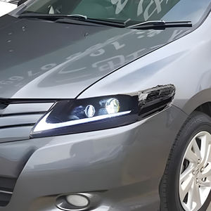 ไฟหน้า<span class=keywords><strong>รถ</strong></span>ยนต์สำหรับ Honda City <span class=keywords><strong>2008</strong></span>-2014 ชุดไฟหน้า LED อัตโนมัติ อัพเกรดคุณภาพสูง เลนส์โปรเจ<span class=keywords><strong>ค</strong></span>เตอร์ 2 ตัว อุปกรณ์เสริม - Product Image 5