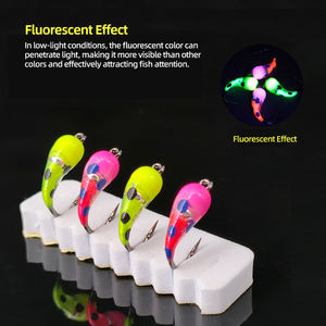 Leurres de pêche à la <span class=keywords><strong>mouche</strong></span> pour truites et achiganes, nymphes à tête de perle en laiton, scuds, insectes, vers, larves de caddis, appâts insectes pour la pêche sur glace, rivière et lac - Product Image 3