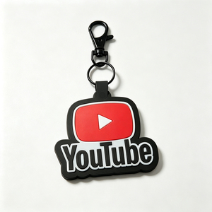 Porte-clés RFID en silicone 3D personnalisés, porte-clés avec logo NFC, carte de visite numérique pour les réseaux sociaux Instagram - Product Image 3