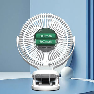 Clip de refrigeración fuerte <span class=keywords><strong>Mini</strong></span> ventilador recargable Ventilador de escritorio portátil <span class=keywords><strong>USB</strong></span> recargable para oficina Dormitorio Coche Computadora de escritorio - Product Image 4