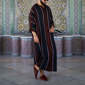 Ingrosso stile etnico camicia a righe Casual di grandi dimensioni abbigliamento africano nuova sensazione abbigliamento Casual dal sud Africa - Product Image 2