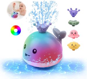 Brinquedos de banheira, venda quente, brinquedos de banho, plástico, elétrico, luzes led, spray de água, animal, banho, brinquedo para crianças - Product Image 1