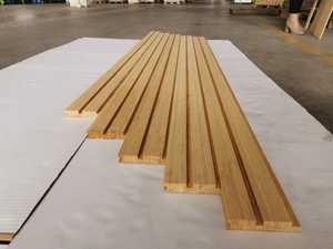 Panneaux muraux décoratifs modernes en bambou massif de luxe, planchers, taille personnalisée, garantie 5 ans, cuisine, salon - Product Image 3