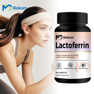 Wholesale Price OEM Private Label Formula Lactoferrin Capsules <strong>Supplements</strong> for Immune Support &amp; Gut Balance - Product Image 1