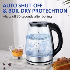 Best Selling 1.8L Glass <b>Electric</b> Kettle <b>Heater</b> High Quality <b>Portable</b> Household Item - Product Image 4