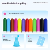 Timor Planet Rainbow Rabbit DIY Spray-Paint Washable Doll Handmade Graffiti Toy Children's Painting Birthday Gift pp Cotton