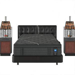 Colchón profesional <span class=keywords><strong>Extra</strong></span> <span class=keywords><strong>firme</strong></span> de bolsillo Spring Queen King, 4 colchones de espuma viscoelástica de Gel grueso para uso en dormitorio, Colchones ortopédicos - Product Image 2