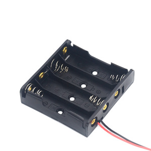 <b>Battery</b> Case 4 X AA With Cable <b>6V</b> Parallel No Cover For Electronics - Product Image 5