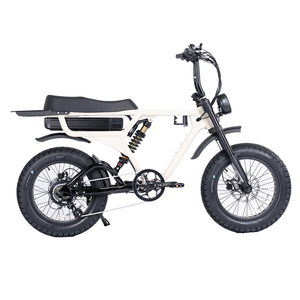 Vélo de montagne électrique en alliage d'aluminium Bafang durable 2025, 20 pouces, 1000 W, pneus larges, suspension intégrale, freins à disque hydrauliques, adulte - Product Image 2