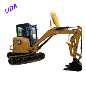 รถขุดมือสองญี่ปุ่นแท้ Caterpillar CAT303.5E CR ขนาด 3 ตัน รถขุดขนาดเล็กสำหรับงานฟาร์ม CAT 303.5 CAT303.5 ขายดีเป็นเทน้ำเทท่า - Product Image 1