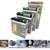 Alimentation électrique à découpage AC/DC intelligente MZMW 5v 12v 15v 24v 36v 10a 12.5a 30a 150W pour équipement LED et vidéosurveillance