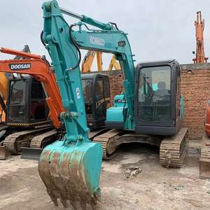 SK75 se excavadora para la venta de orugas digger chino mini máquina excavadora 7ton - Product Image 1