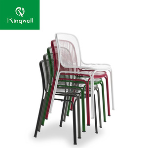 Muebles modernos para Patio al aire libre, sillas de Metal, juego de sillas de balcón para cafetería o restaurante - Product Image 6