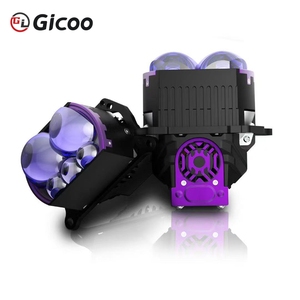 เลนส์โปรเจคเตอร์ LED 3.0 Bi สำหรับไฟหน้ารถเลนส์สีน้ำเงินหลายดวงไฟหน้ารถยนต์ G5 3R 220W 12V ใหม่50000ลูเมน - Product Image 2