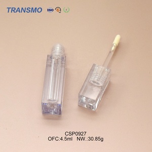 Tube de gloss à lèvres transparent carré de 4,5 ml, tube de rouge à lèvres liquide, tube de gloss à lèvres personnalisé de 4 ml, vente en gros de tubes de gloss à lèvres personnalisés - Product Image 4