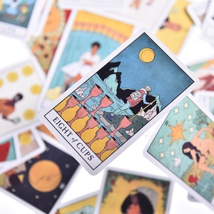 Oferta: Baraja de <span class=keywords><strong>Tarot</strong></span> de la Bruja Moderna, 78 Cartas, Papel Recubierto, Juego de Cartas de Oráculo, Cartas de <span class=keywords><strong>Tarot</strong></span> Románticas - Product Image 5