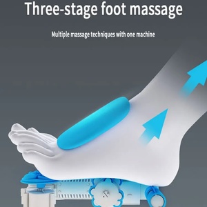 Home Use 3 Modes 6 Gears Vibrating Electric Foot and Leg <b>Massager</b> Air Compress Foot Massage Roller - Product Image 4