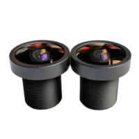 Lensa Sudut Lebar 2.5mm F2.0 M12 140 2MP 6G+IR IP69K Kamera Dasbor Tahan Air Kamera Jaringan Modul Kamera Keamanan CCTV