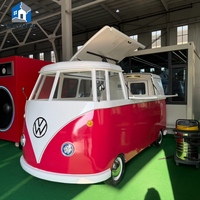 Camion de restauration mobile de luxe de haute qualité avec carrosserie en acier inoxydable, hotte et mur coupe-feu pour les entreprises de restauration rapide