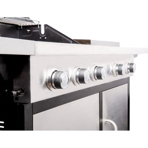 Komenjoy J003 New Outdoor Garden Combo <strong>3</strong> <strong>Burner</strong> Gas <strong>BBQ</strong> Grill and 2 <strong>Burner</strong> Gas Plancha Barbecue <strong>BBQ</strong>+Commercial Grill - Product Image 6