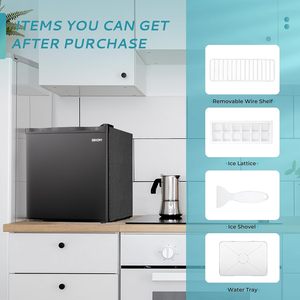 Euhomy 고품질 호텔 성에 없는 소형 냉장고 거실용 미니 냉장고 - Product Image 4