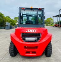 Chariot élévateur contrepoids diesel JAC neuf 7T CPCD70J avec pneus pleins pour l'usine sidérurgique et la manutention de matériaux de construction