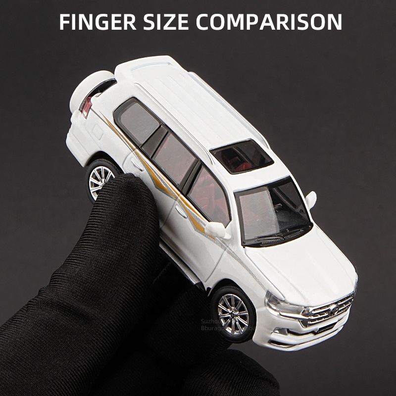 MASDI 1:64 Honda Odyssey White Blue Sliver Diecast Model Car