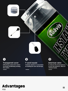 Suavis 450ml lốp <span class=keywords><strong>Sealant</strong></span> với Aerosol ma thuật lỏng Indonesia và Cambodia có cổ phiếu - Product Image 3