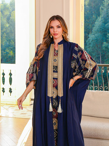 Vestido Maxi Bordado con Textura OEM, Conjunto de Dos Piezas de Vestido de Noche de Lujo, Estilo Elegante para Banquete, Colores Personalizables - Product Image 5
