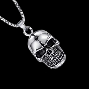 Fabbrica di Halloween accessori pendenti impermeabili in acciaio inossidabile retrò imponente Multi-stile teschio ciondolo collana a mio figlio - Product Image 3