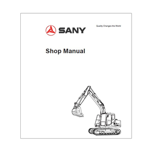 Manuales en PDF de las Excavadoras Sany Más Vendidas |   Especificaciones Originales de Repuestos para Excavadoras Sany - Product Image 3