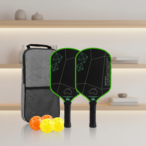Pala de Pickleball Quiet Impact de 16 mm con Núcleo de Fibra de Carbono, Portátil, Aprobada por la USAPA, para Niños, Áreas con Ruido Restringido y Gimnasios - Product Image 3