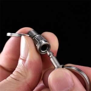 2026 न्यूनतम स्विमवेल कुंजी क्लिप टाइटेनियम मिश्र धातु हटाने योग्य कीचेन के साथ 2 पीसी त्वरित रिलीज कुंजी - Product Image 4