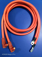 Terminal Khusus Baterai Lithium OEM, Kabel Penyimpanan Energi, Konduktivitas Tinggi untuk Kit DIY Sistem Energi Surya