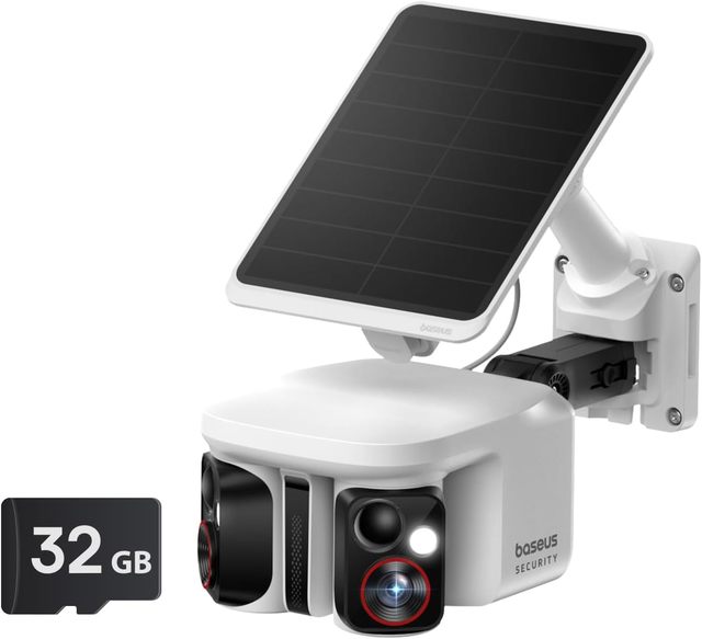 For Security X1 Pro 4K Outdoor Camera-Double AI Monitoring 300 Night Vision Wireless Battery Solar AI