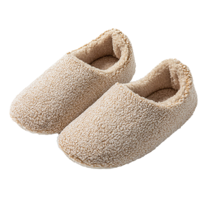 Chaussons d'hiver chauds pour enfants, en polaire et coton, semelle extérieure en TPR souple, antidérapants, pour l'intérieur, à bout fermé, antidérapants, pour l'automne - Product Image 3
