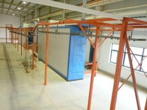 آلة طلاء مسحوق السرير المميع ، طلاء بلاستيكي من كلوريد البولي فينيل مخصص طلاء مطاطي غير سام من البلاستي بغمس ساخن - Product Image 2