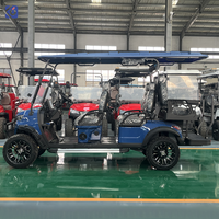 Voiture de tourisme tout-terrain homologuée pour la route, 6 places, avec moteur 5 kW