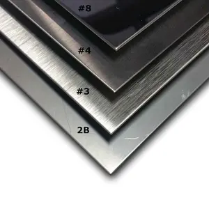 ألواح من الفولاذ المقاوم للصدأ مقاس GB ASTM DIN JIS بعرض 1000 مم و1250 مم و1500 مم للزينة بسعر أرخص