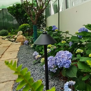 Lampe de jardin minimaliste en forme de champignon, IP65, étanche, en aluminium, LED, pour extérieur, villa, paysage - Product Image 3