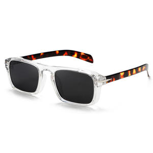Gafas de Sol Unisex Grey Jack, Montura de PC, Lentes TAC, Protección UV400 Tipo 3, Montura Negra Transparente - Product Image 5