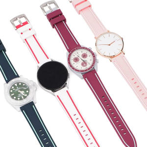 Correas de <span class=keywords><strong>Reloj</strong></span> <span class=keywords><strong>Inteligente</strong></span> Deportivas de Silicona Ajustables de 20/22/24/26 mm con Liberación Rápida - Product Image 5