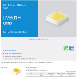 Q288 PCBA (Solo PCBA) Placa de Luz de <span class=keywords><strong>Cultivo</strong></span> Lm301h V3 con Rojo Profundo 3500K 660nm UV IR <span class=keywords><strong>SMD</strong></span> <span class=keywords><strong>LED</strong></span> -20 - 50 Ce Rohs Panel <span class=keywords><strong>LED</strong></span> - Product Image 6