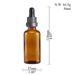 Wholesale 10ml 30ml 50ml Glass <b>Dropper</b> <b>Bottle</b> with Box Amber Essential Oil <b>Bottle</b> Glass <b>Dropper</b> 1oz Tincture <b>Bottle</b> - Product Image 2