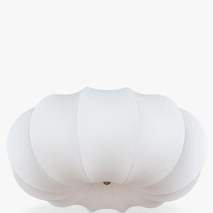 Lanterne de style japonais, abat-jour en papier blanc, base en laiton, luminaire LED pour salon, chambre, villa, appartement - Product Image 3