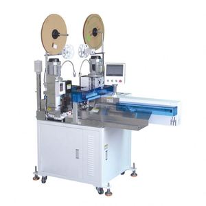 Équipement de traitement de câbles entièrement automatique, machine à sertir les bornes à tête unique pour câbles, machine à sertir les bornes de fils - Product Image 5