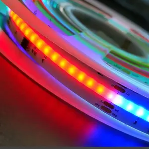 LED Bar Dmx512 12V 630leds/m Cob Led Strip Light For Indoor Outdoor Decoration