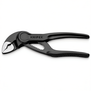 Pince multiprise Cobra Xs en acier au chrome-vanadium de qualité industrielle, 8 pouces, à mâchoires dentelées réglables pour la réparation de plomberie - Product Image 1